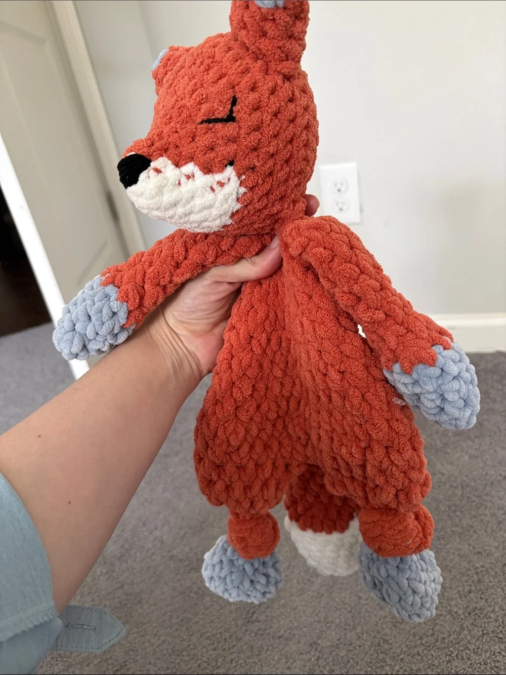 Crochet Fox Lovey: Soft Woodland Snuggler